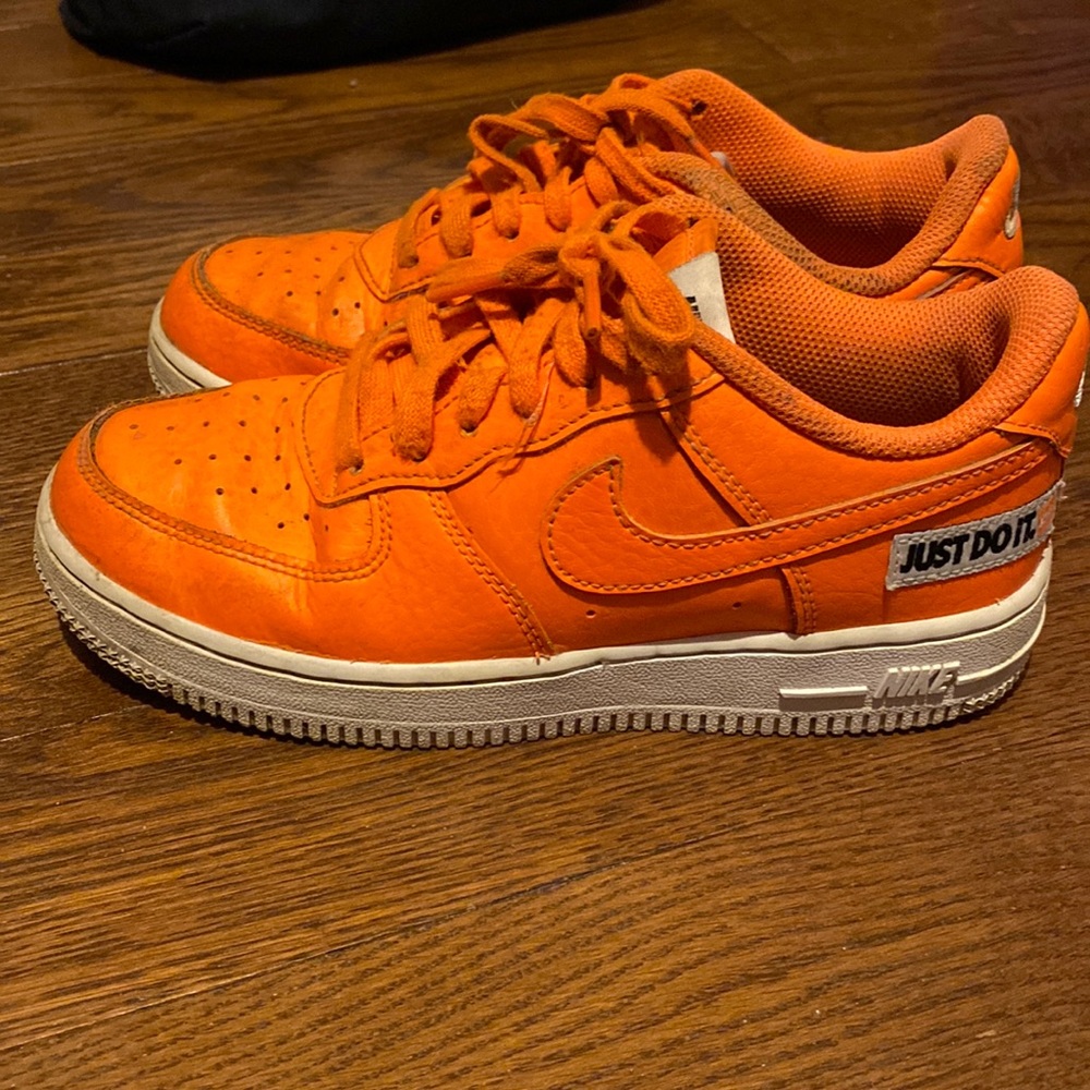 Nike Orange Running Shoes